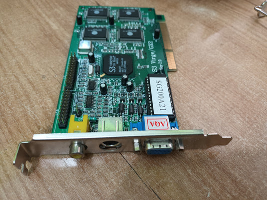 Tarjeta gráfica VGA S3 Virge GX2 AGP