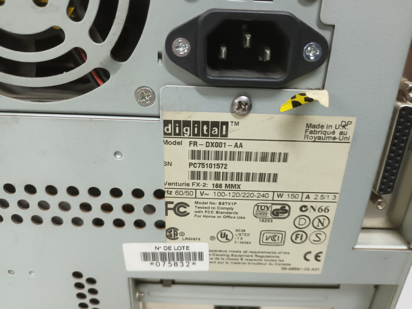 PC VENTURIS FX2 DIGITAL (nº-43)