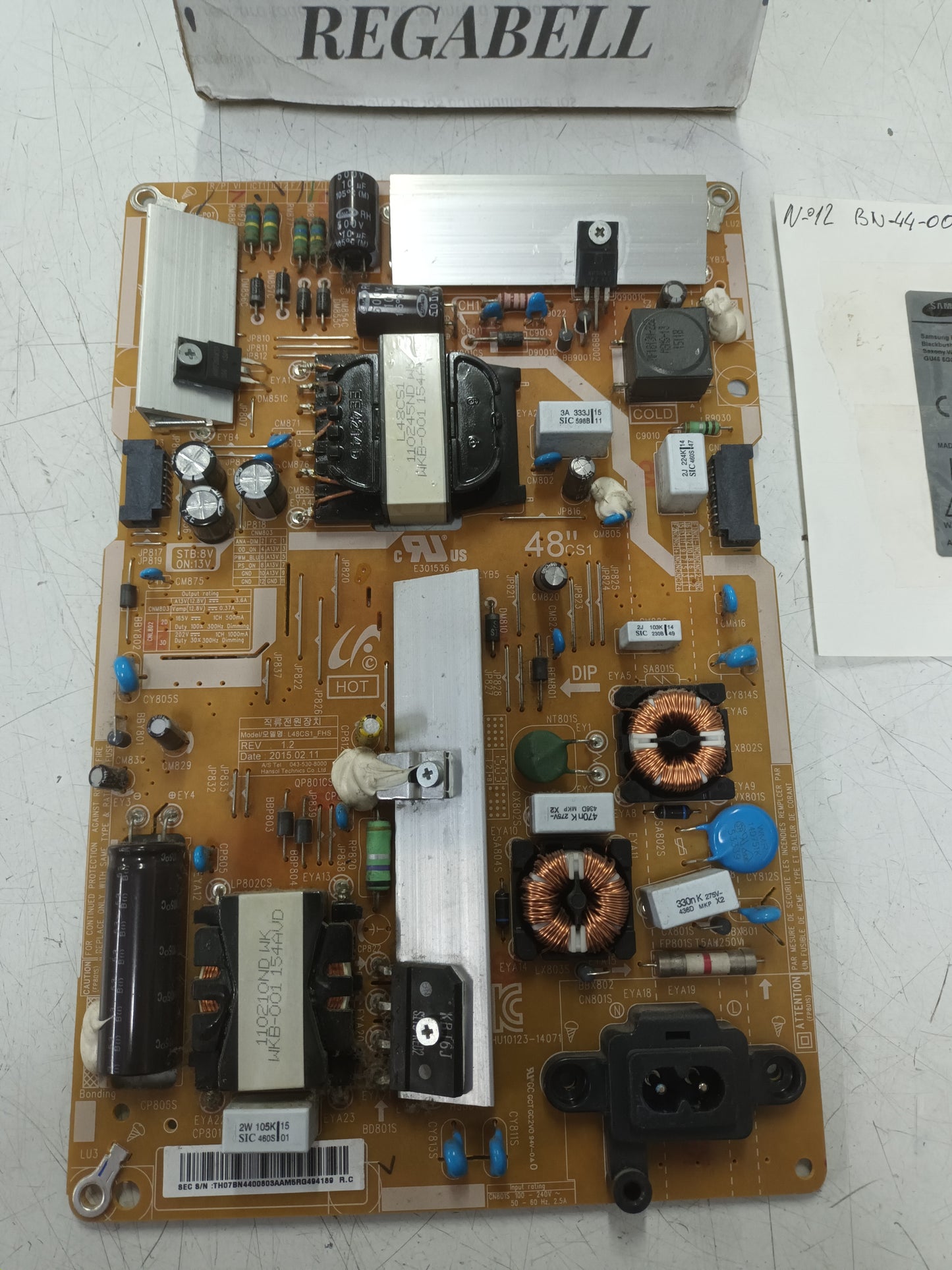 BN44-00803A, de tv Samsung UE40J6300AK