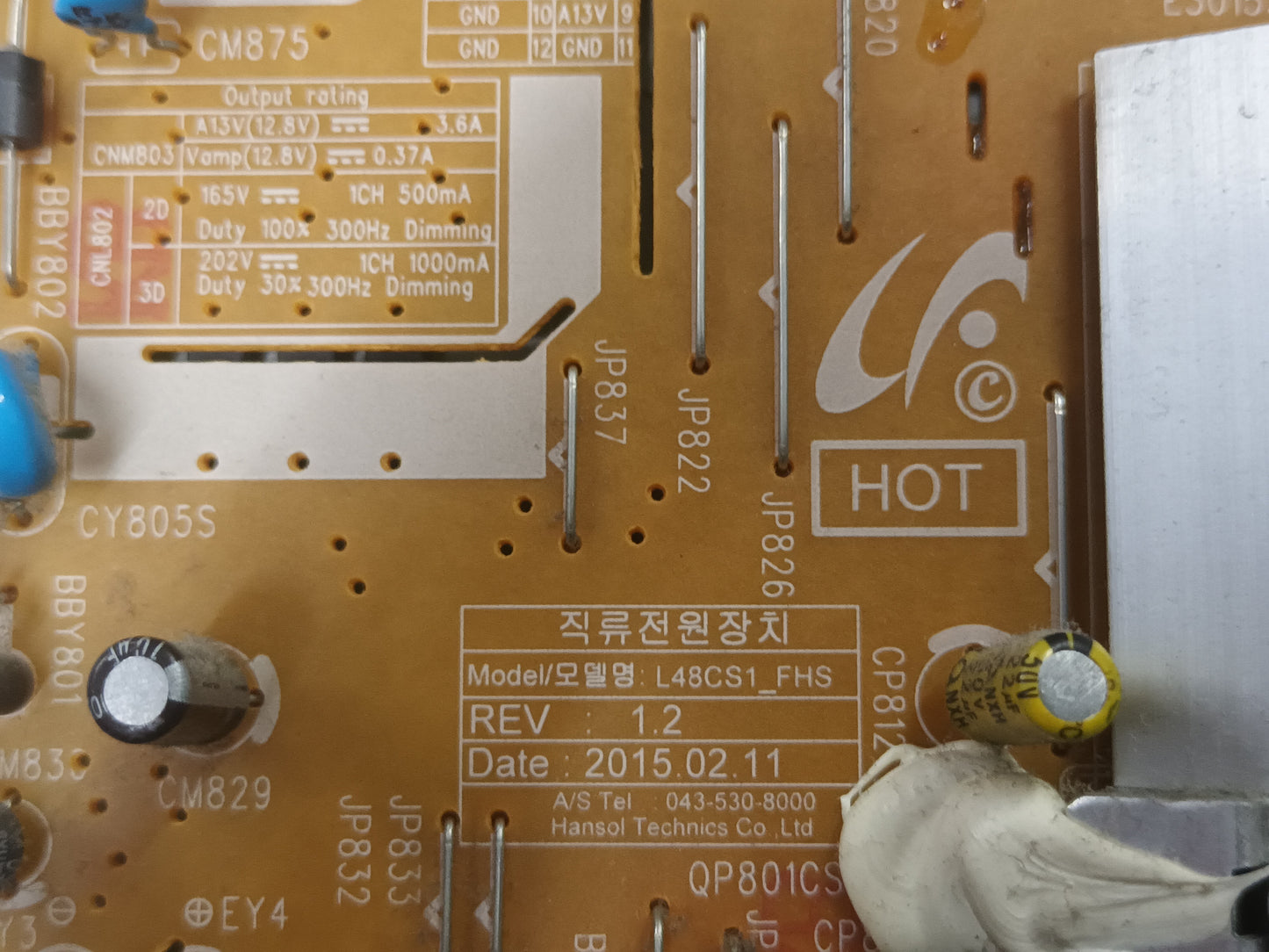 BN44-00803A, de Samsung UE40J6300AK
