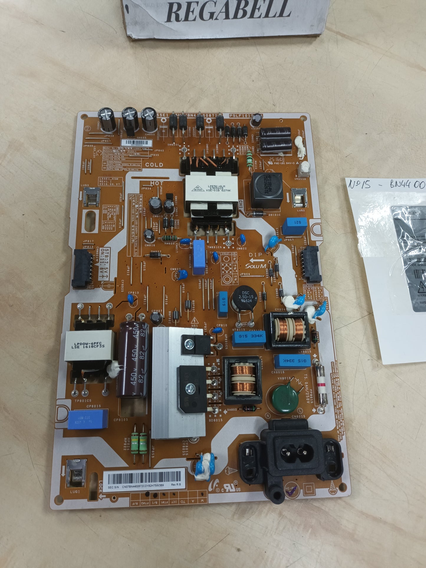 BN44-00872C, de TV Samsung UE49K5500AK