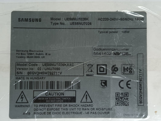 BN44-00932C de tv Samsung UE55NU7026K,