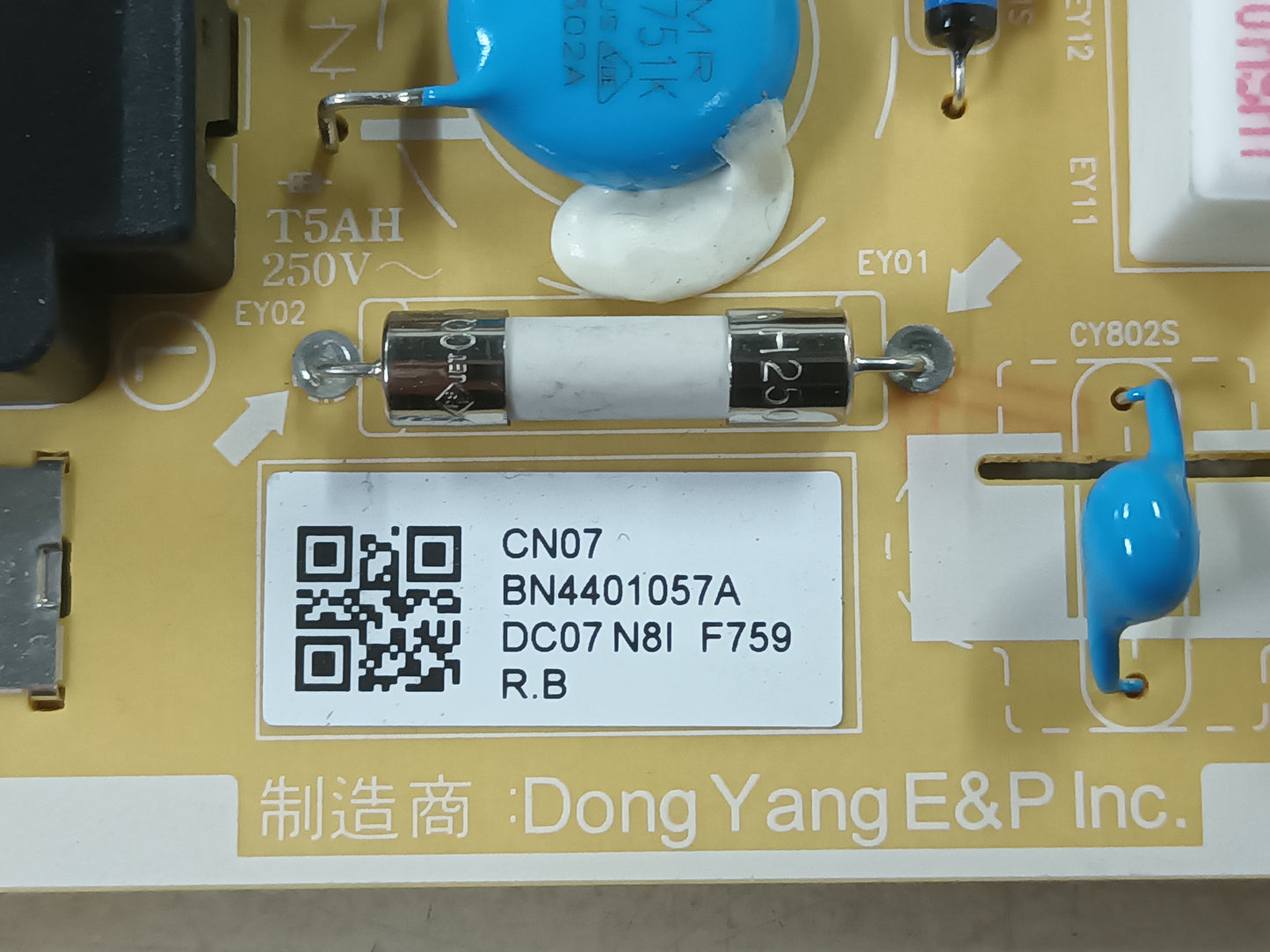 BN44-01057A, de tv Samsung Q43Q60TAU,