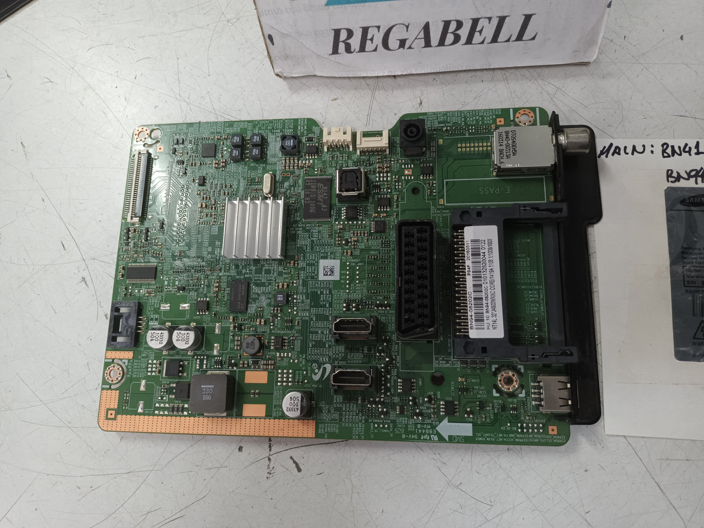 PLACA MAIN, BN41-02353B, BN94-08202C, de tv Samsung UE32J4000AW,