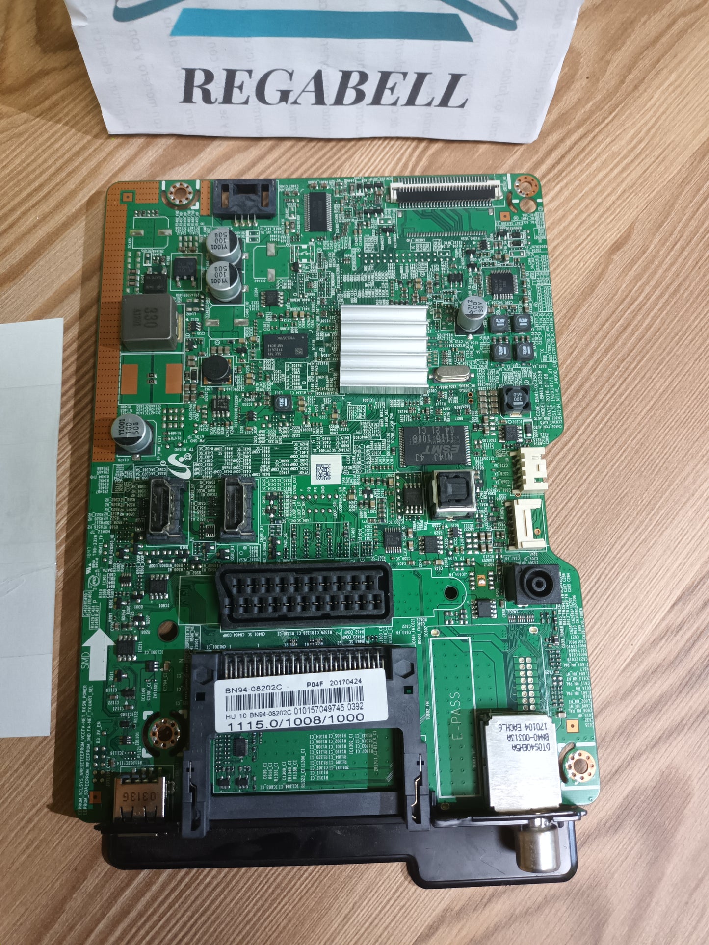 PLACA MAIN, BN41-02358C, BN94-08202C, de tv Samsung UE32J4000AW