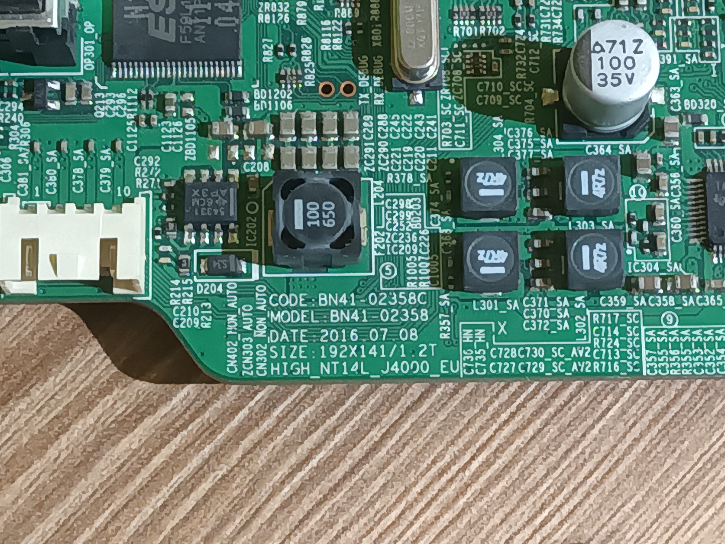 PLACA MAIN, BN41-02358C, BN94-08202C, de tv Samsung UE32J4000AW