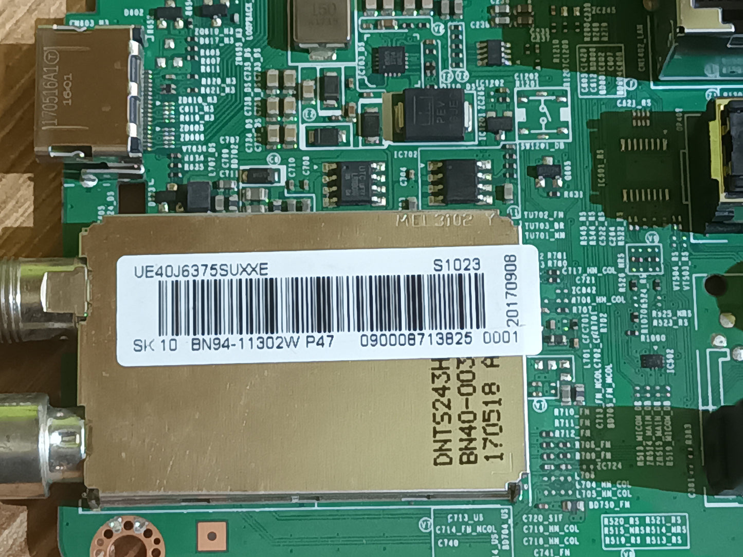 PLACA MAIN BN94-11302W, de TV Samsung UE48J6370,