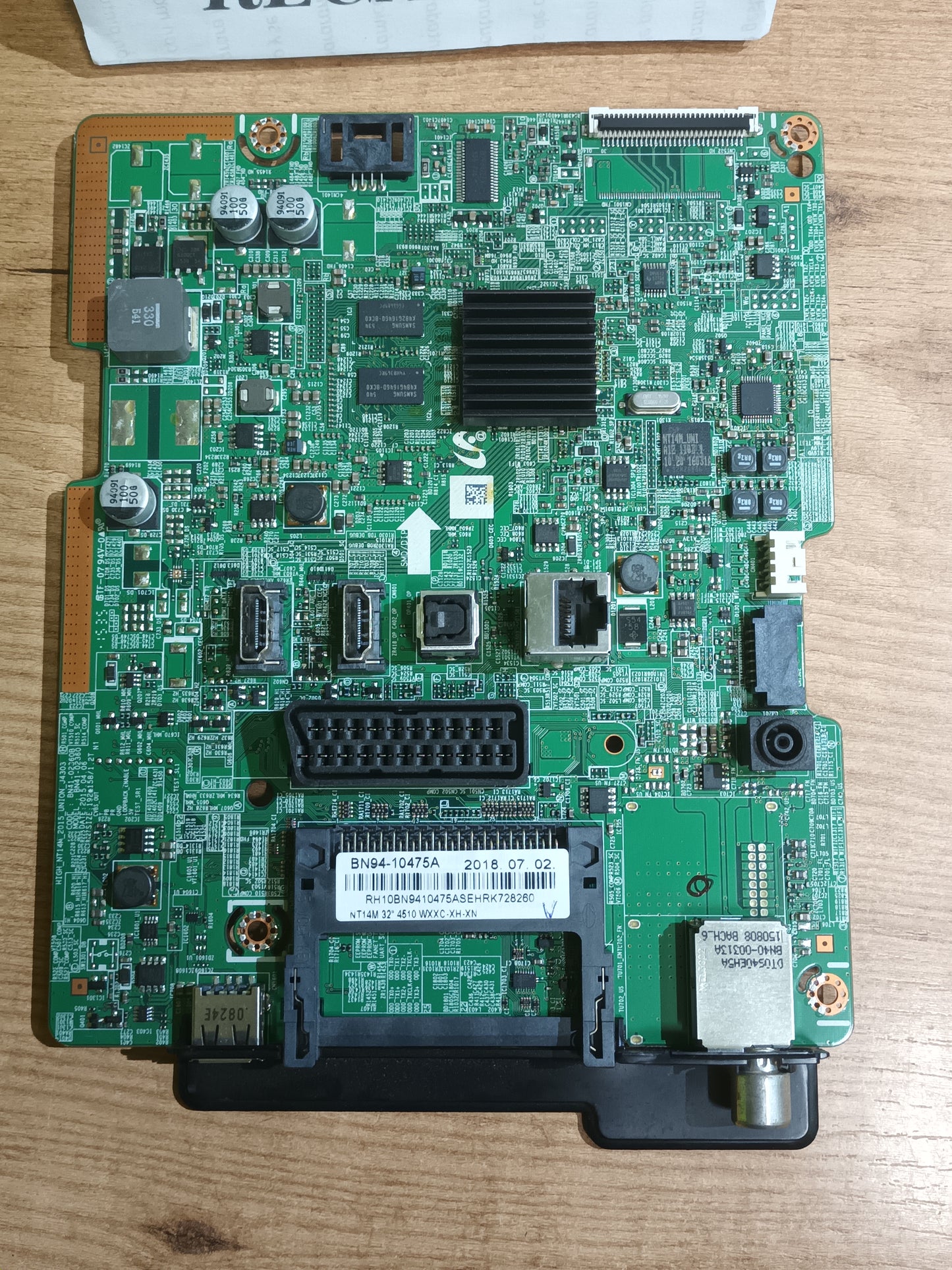 PLACA MAIN, BN41-02306, BN94-10475A, de tv Samsung UE32J4005AW