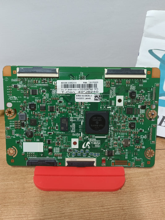 PLACA t-com, BN95-03521 A , desmontada de TV Samsung UE40J6240AK