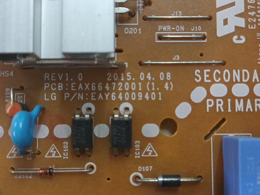 EAX66472001(1.4), de LG43UF6407