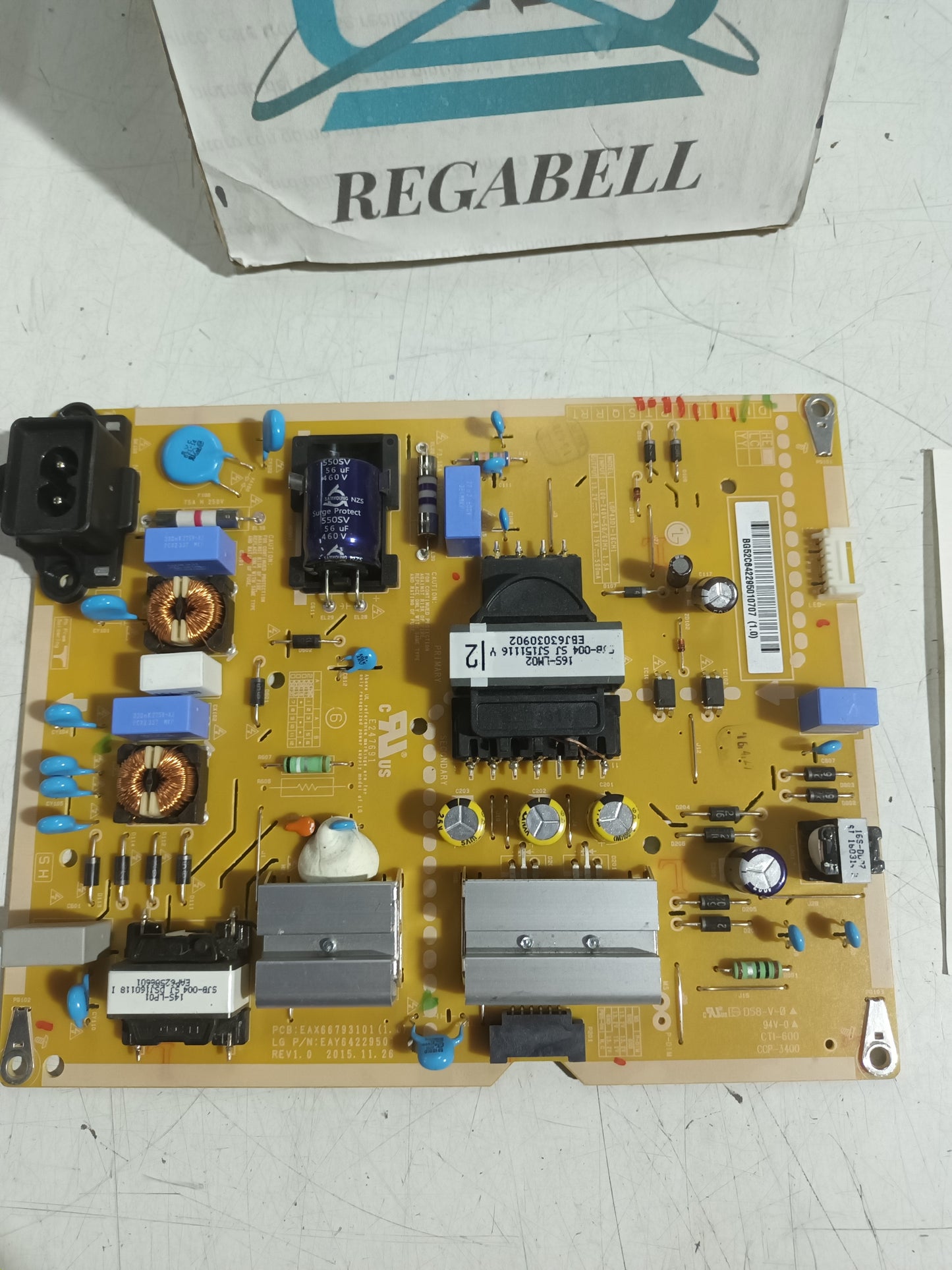 EAX66793101(1.6) de tv LG43LH604V,