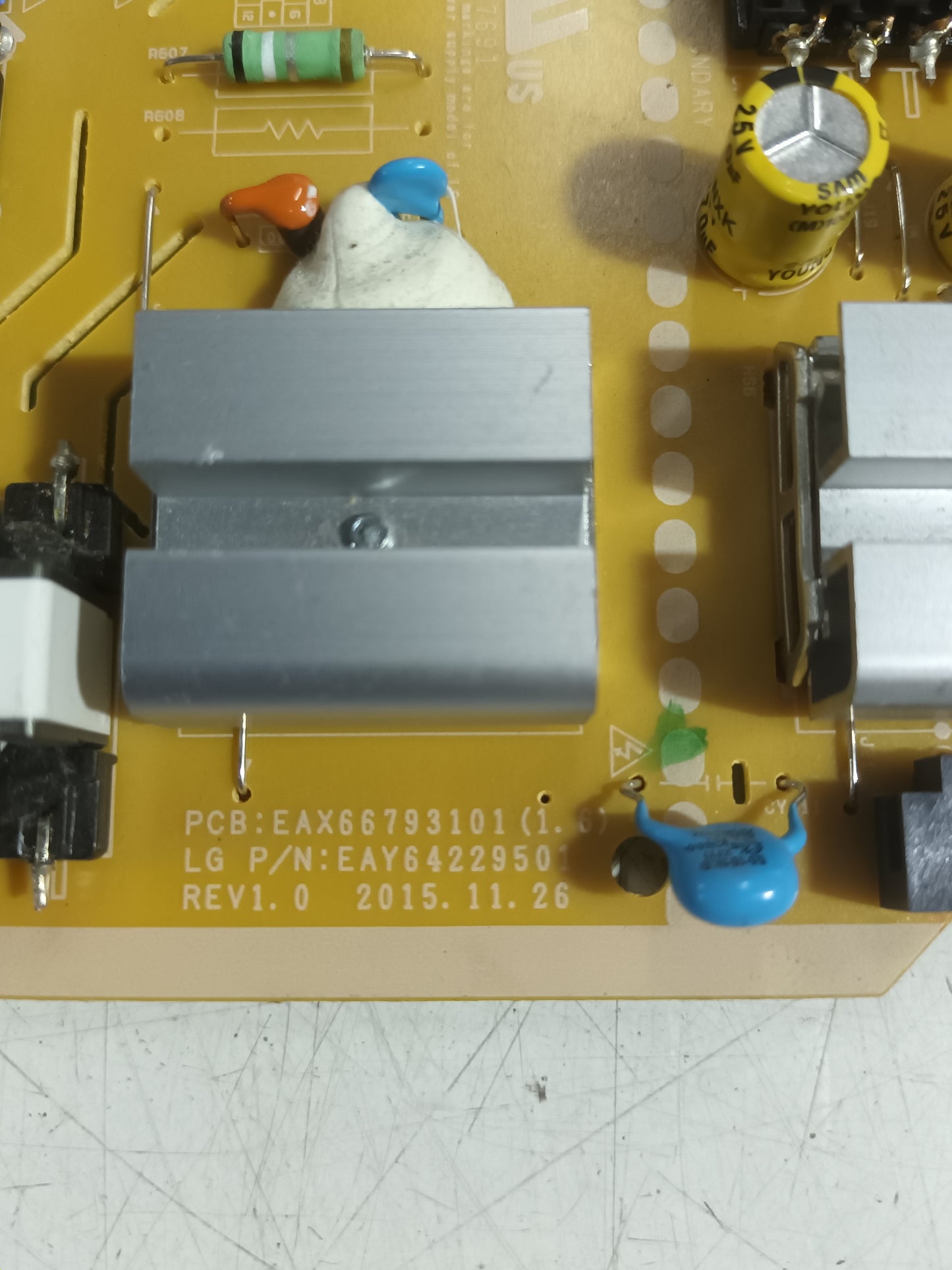 EAX66793101(1.6) de tv LG43LH604V,