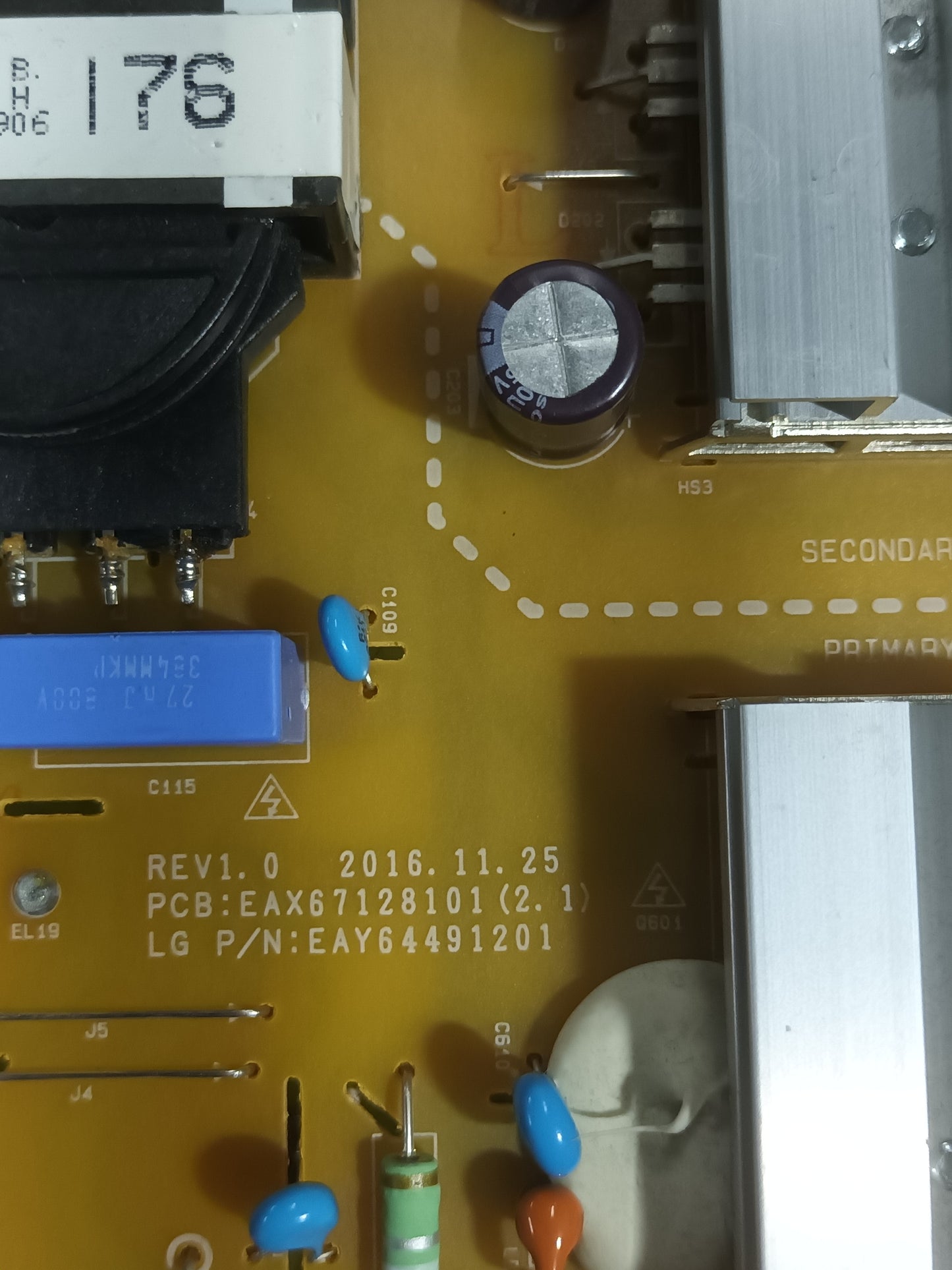 EAX67128101(2.1), de tv LG49UJ670V,