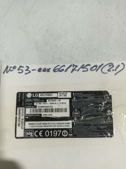 EAX66171501(2.1), DE TV LG32LF592U,