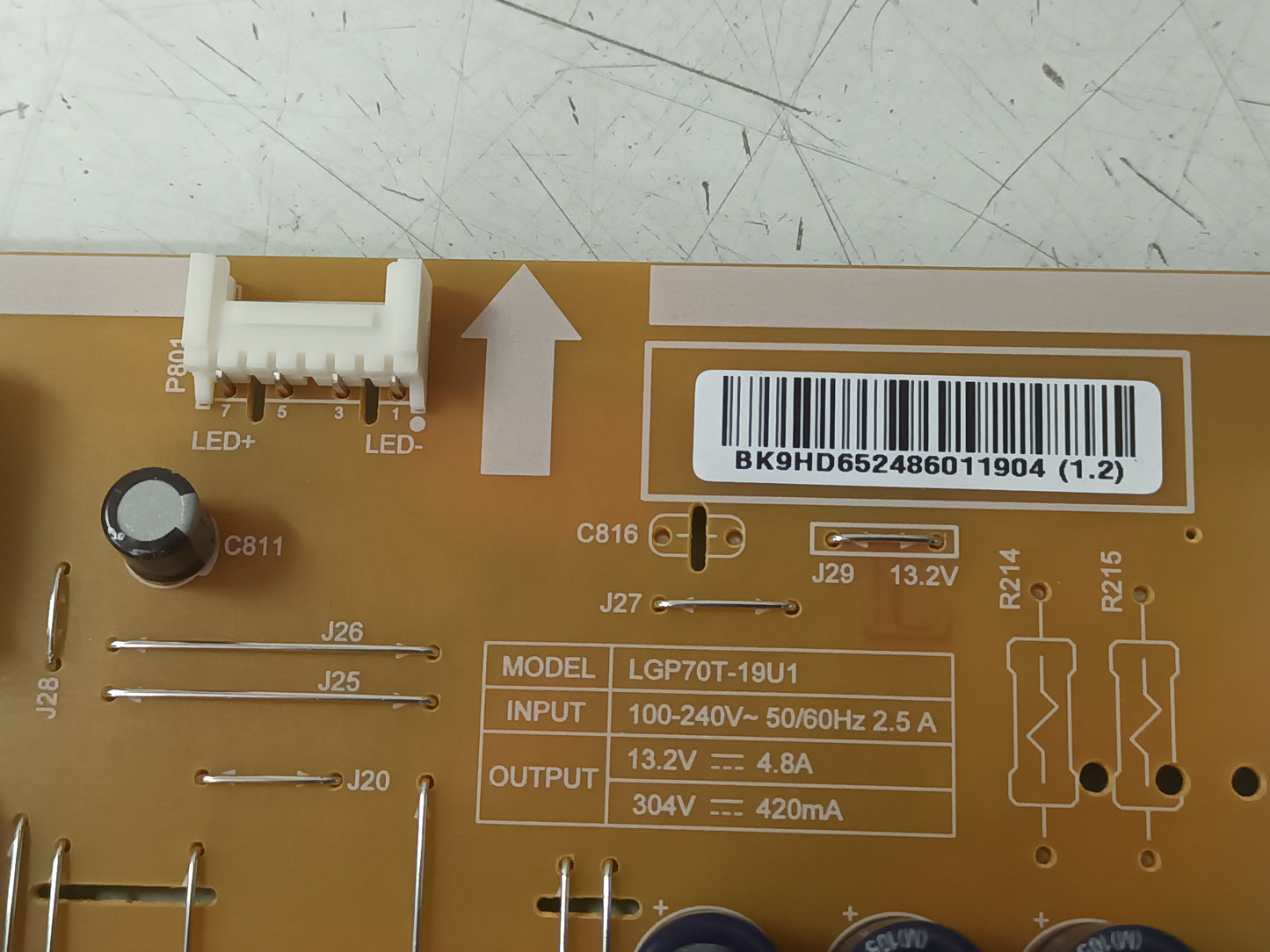EAY65248601, de TV LG70UM7100PLA,