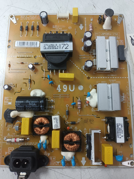 EAX67189201(1.7) de tv LG49UN71006LB