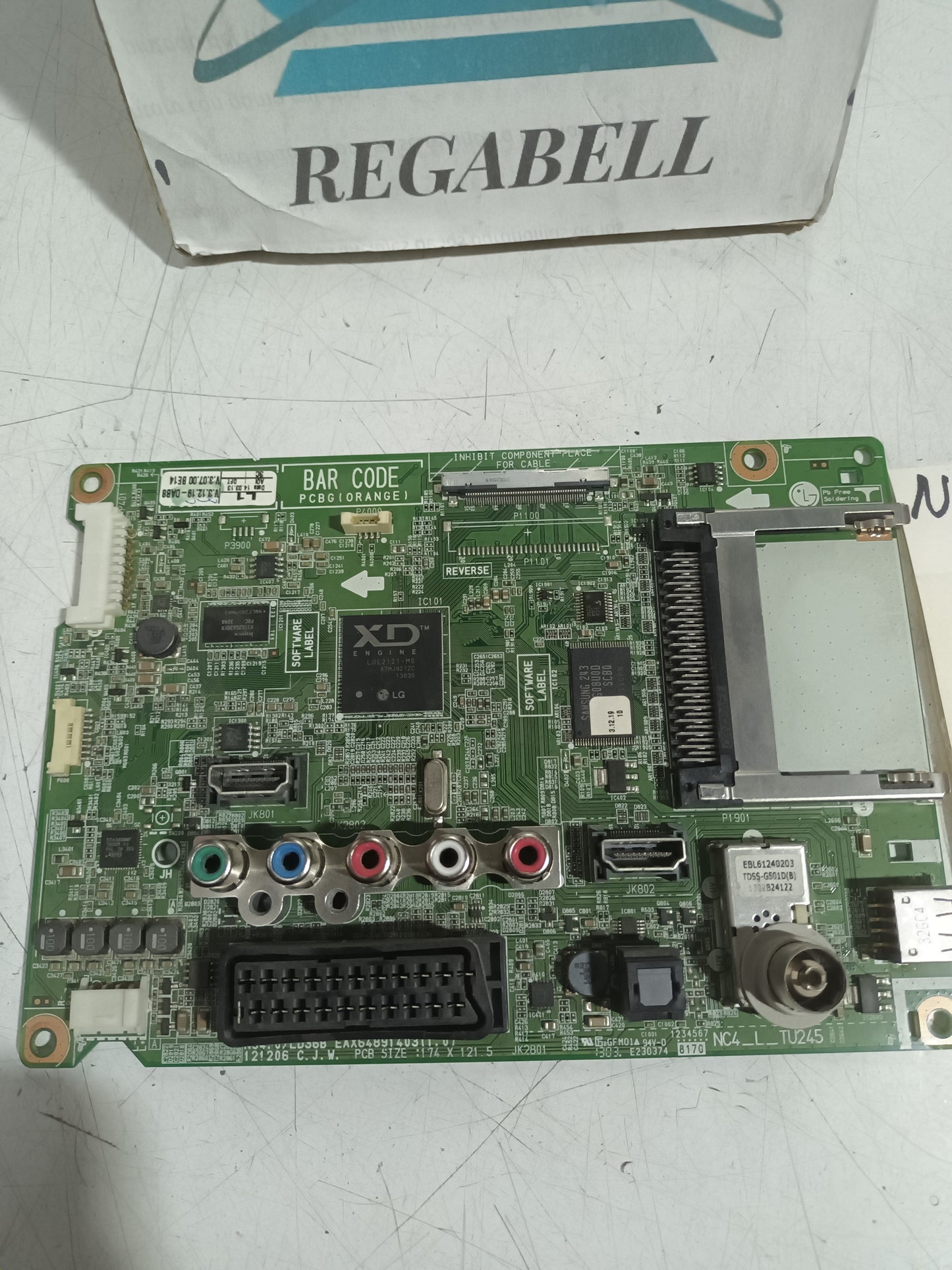 PLACA MAIN EAX64891403(1.0), de tv LG39LN5400,