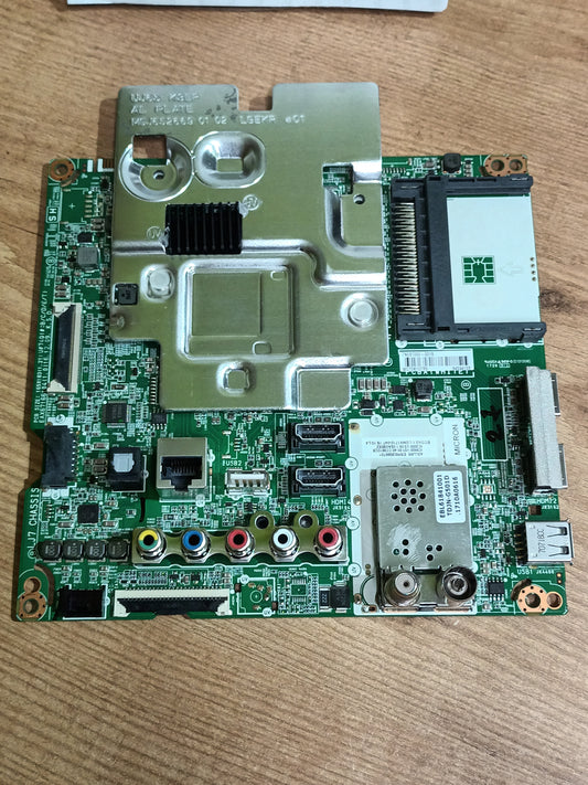 PLACA MAIN, EAX67166104(1.2), EBT64594103, de TV LG43UJ701V,