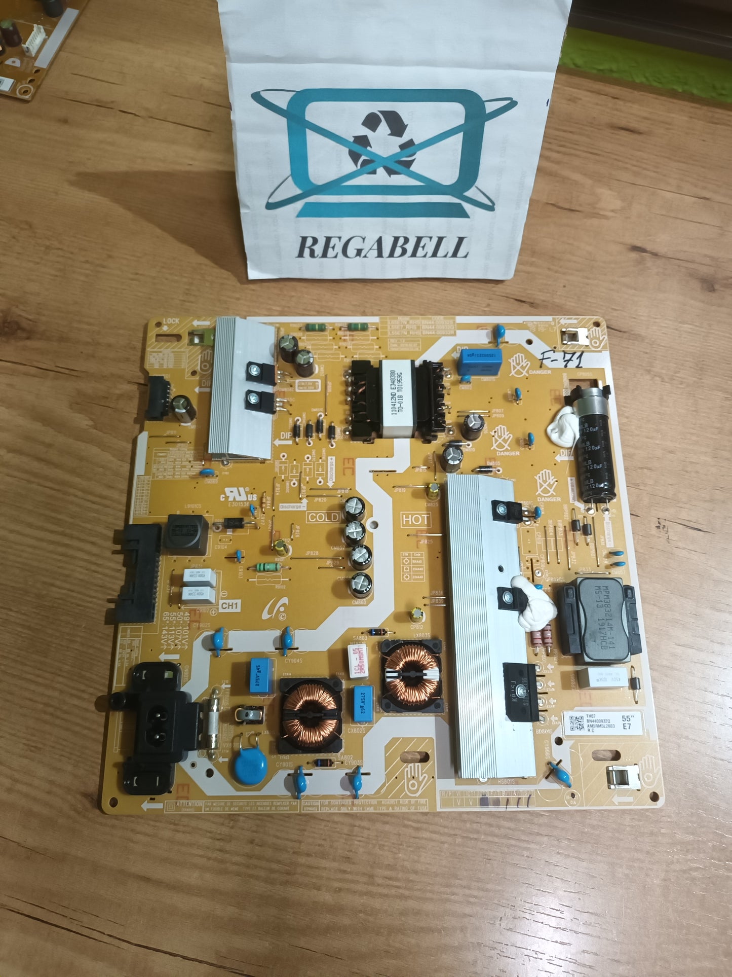 BN44-00932Q, de tv SAMSUNG UE55RU7172U,