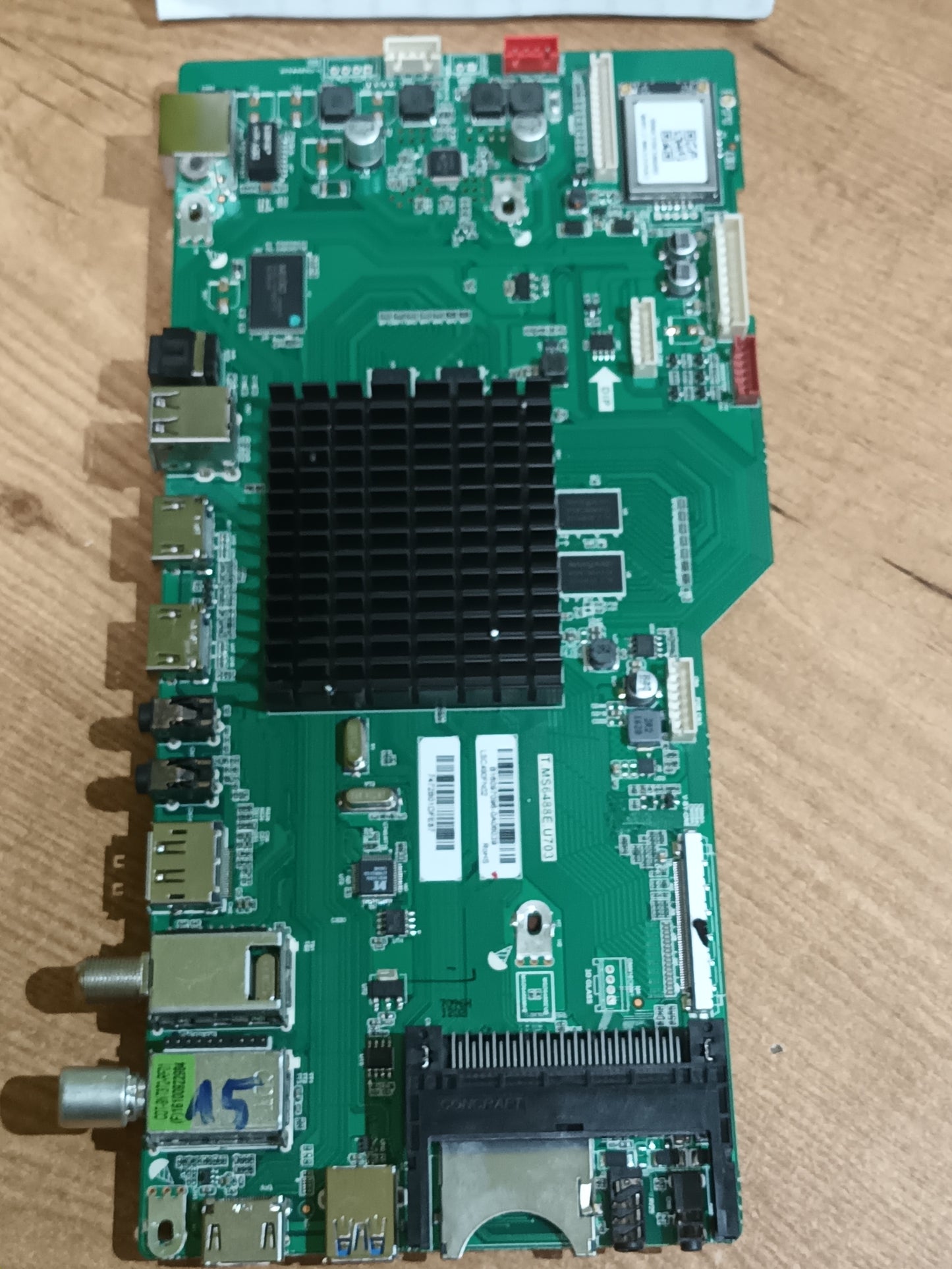 Placa main, T.MS6488E-U703, de tv SHARP, LC-49CUF8472ES,