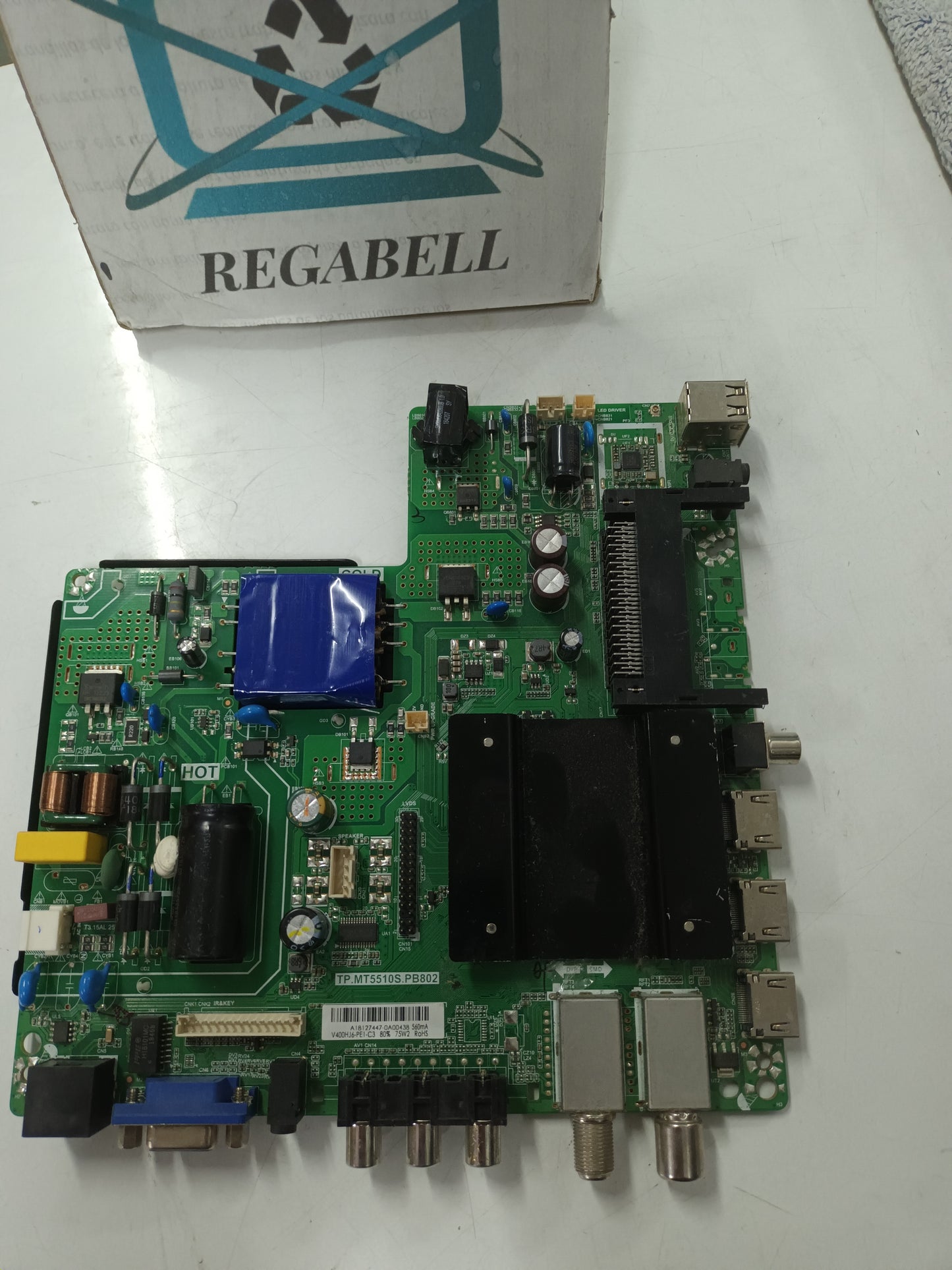 TP.MT5510S.PB802, PLACA MAIN, de tv INFINITON