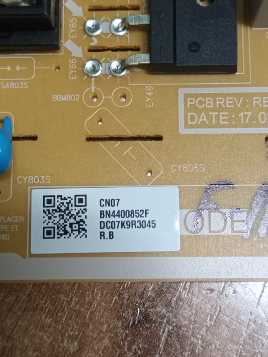 BN44-00852F, de TV Samsung UE40N5300,