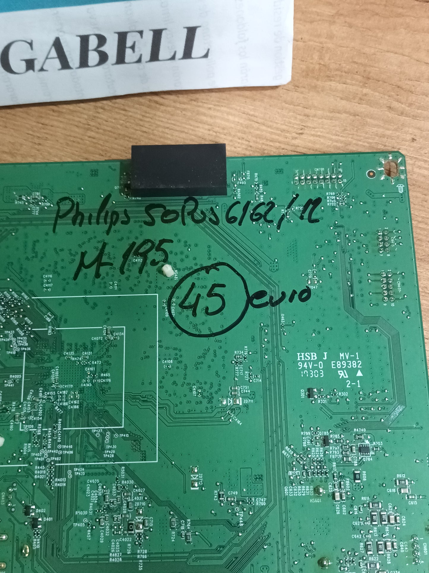 PLACA MAIN, 715G8709-M0E-B00-005N, de tv PHILIPS 50PUS6162/12,