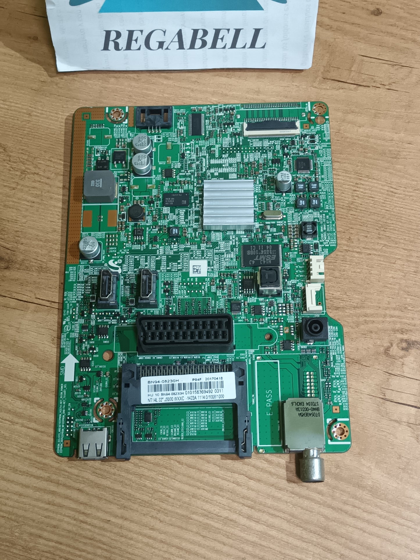PLACA MAIN, BN41-02358B, BN94-08230H, de TV SAMSUNG UE32J5000AW