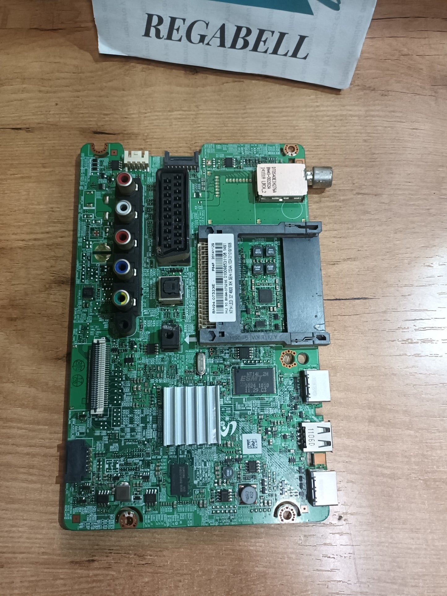 PLACA MAIN, BN41-02098B, BN94-07323E, de TV SAMSUNG UE32H4000AW
