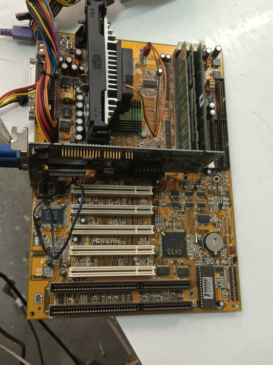 ACORP 6BX/VIA/ZX81 REV 1.5, PLACA BASE, (PL-17)