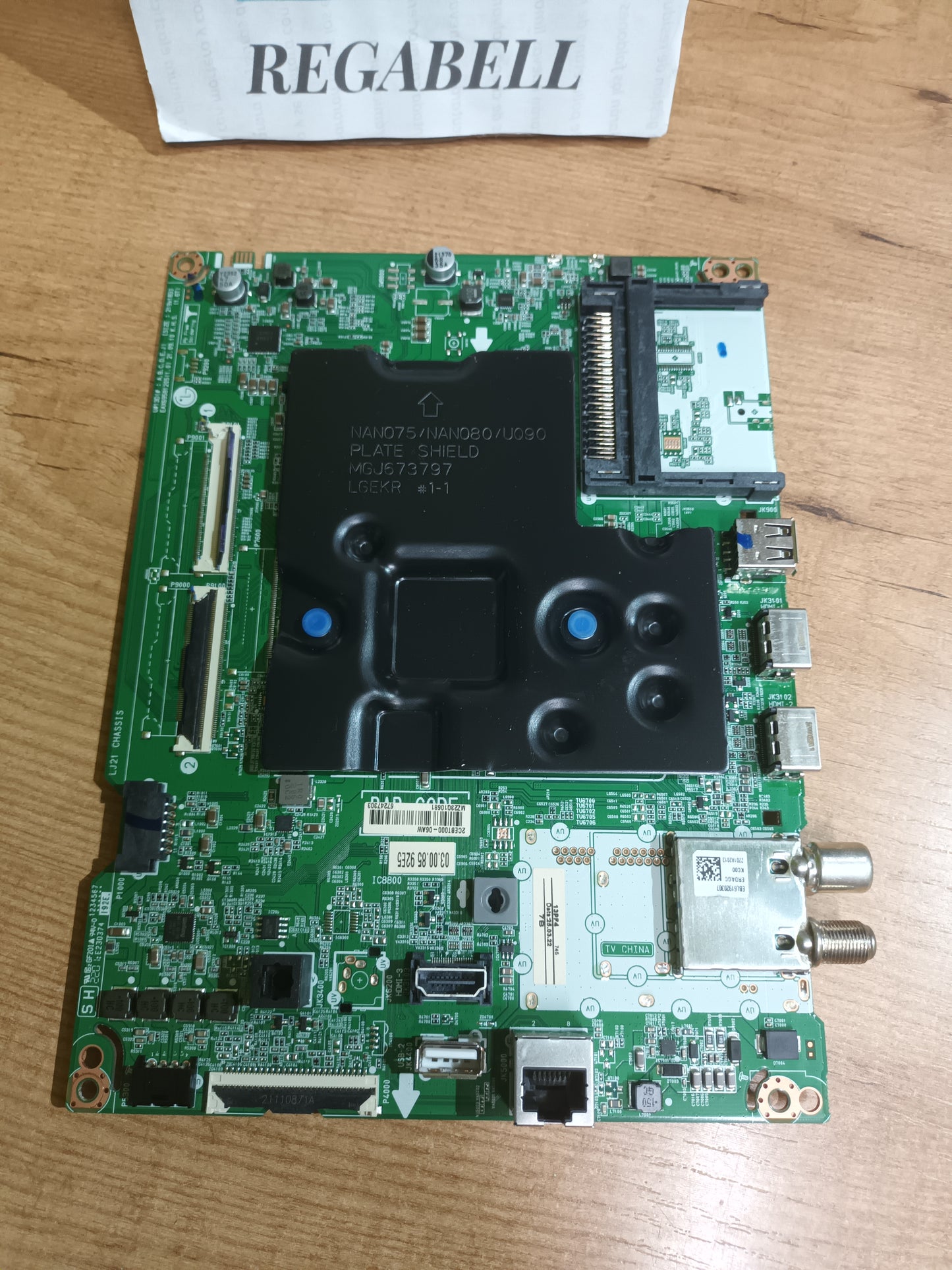 PLACA MAIN EAX69581205(1.0), EBT67247303, de tv LG43UQ80006LB