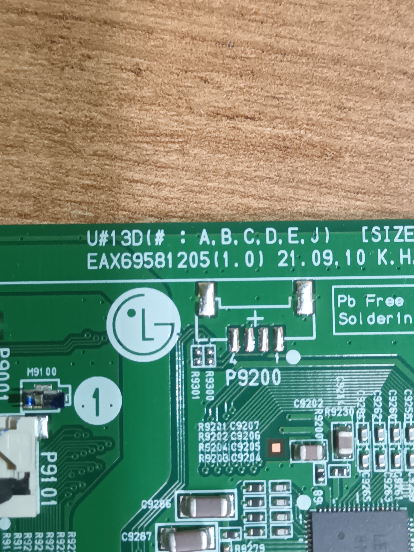 PLACA MAIN EAX69581205(1.0), EBT67247303, de tv LG43UQ80006LB