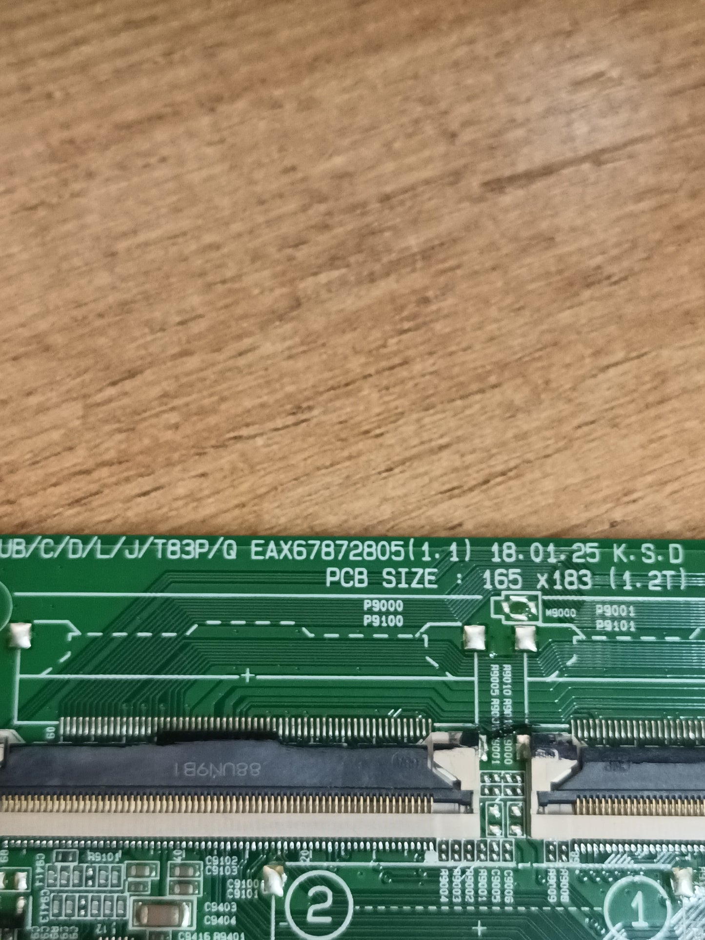 EAX67872805(1.1), EBT65295503, PLACA MAIN de tv LG49UK6300MLB,