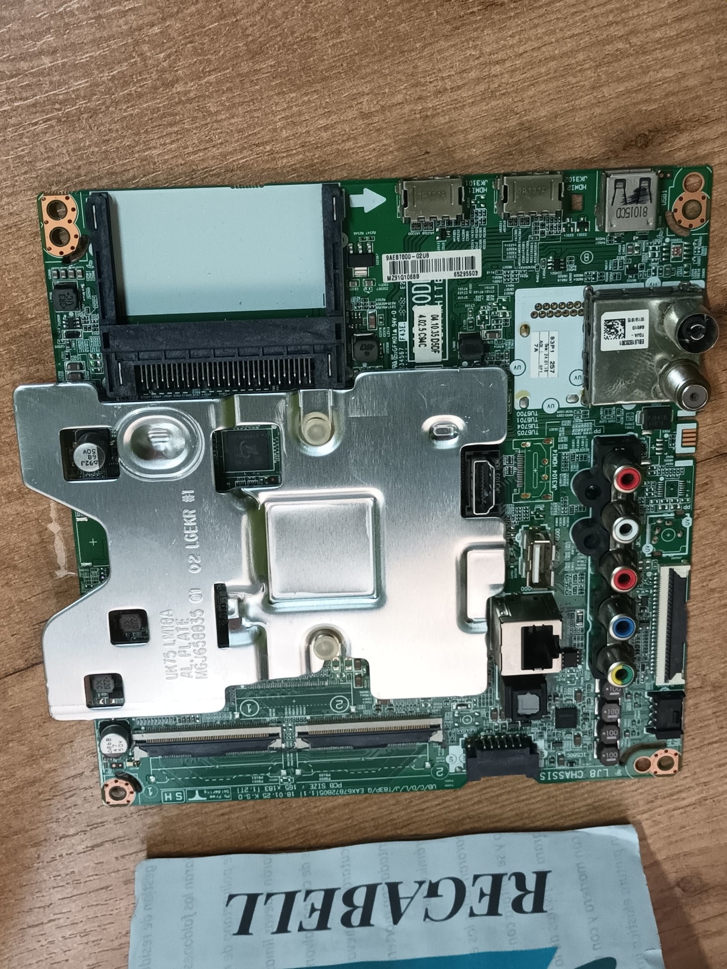 EAX67872805(1.1), EBT65295503, PLACA MAIN de tv LG49UK6300MLB,