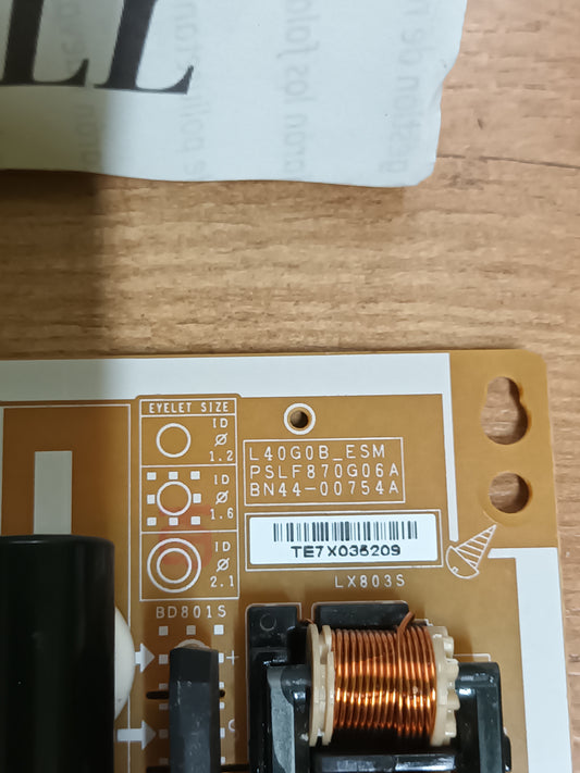 BN44-00754A, de TV Samsung UE40H5003AW