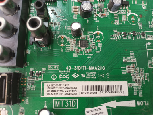 PLACA MAIN, 40-31D1T1-MAA2HG, de TV TCL L40E3003F,