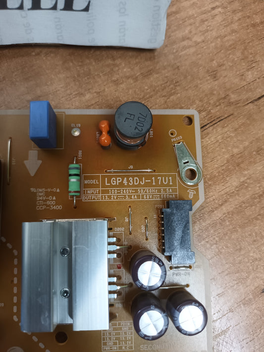 EAX67209001(1.5), de tv LG43UJ635V