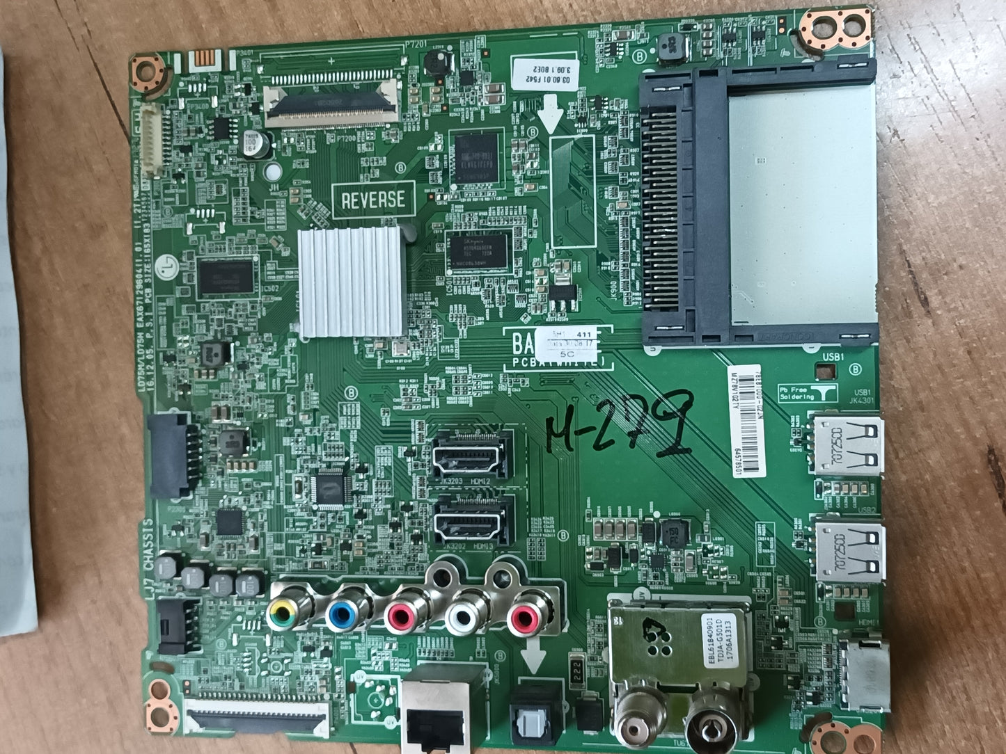 EAX67129604(1.0), EBT64578501, PLACA MAIN de tv LG32LJ610V