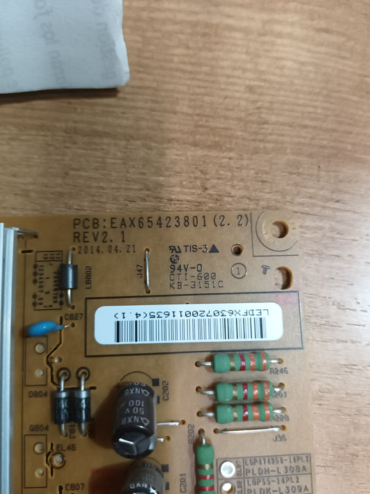 EAX65423801(1.2), de TV LG47LB650V