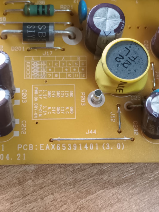 EAX65391401(3.0) de televisión LG32LB550B