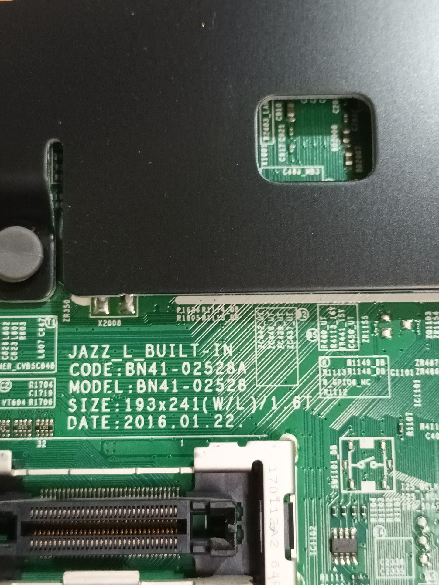 PLACA MAIN, BN41-02528A, BN94-11233L, de tv SAMSUNG UE40KU6000K