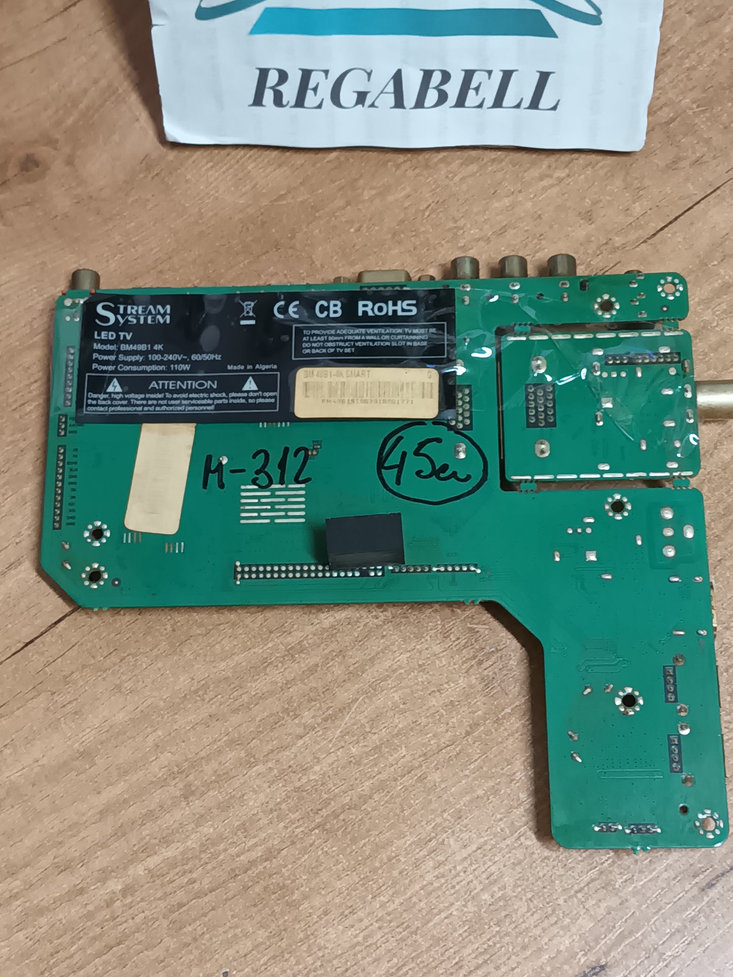 PLACA MAIN, MSD6A638-T8E2, de tV STREAM SYSTEM BM49B1 4K