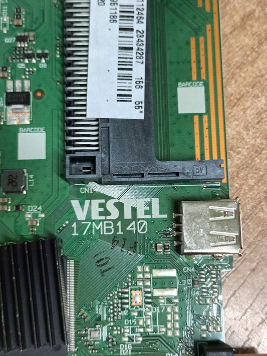 PLACA MAIN, 17MB140, de tv INFINITON INTV5517