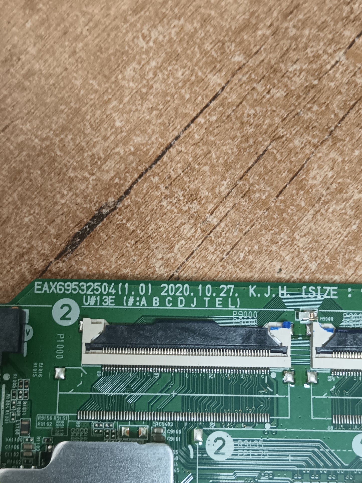 EAX69532504(1.0), EBT66781803, PLACA MAIN de tv LG43UP75006LF,