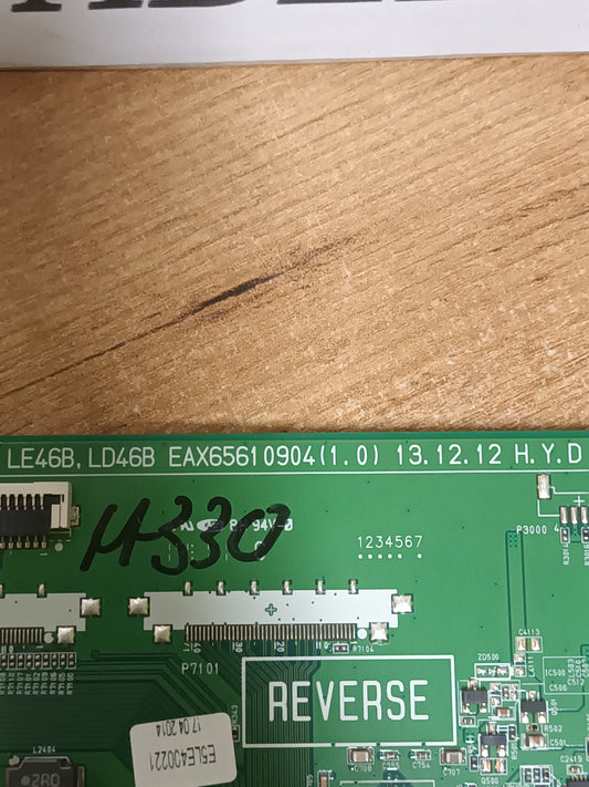 placa main, EAX65610904(1.0), EBT62985407, de tv LG32LB570B