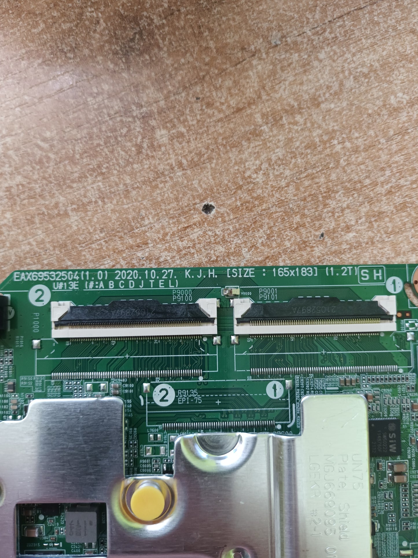Placa main, EAX69532504(1.0), EBT66626403, NUEVA SIN USAR, de tv LG55UP751C0ZF