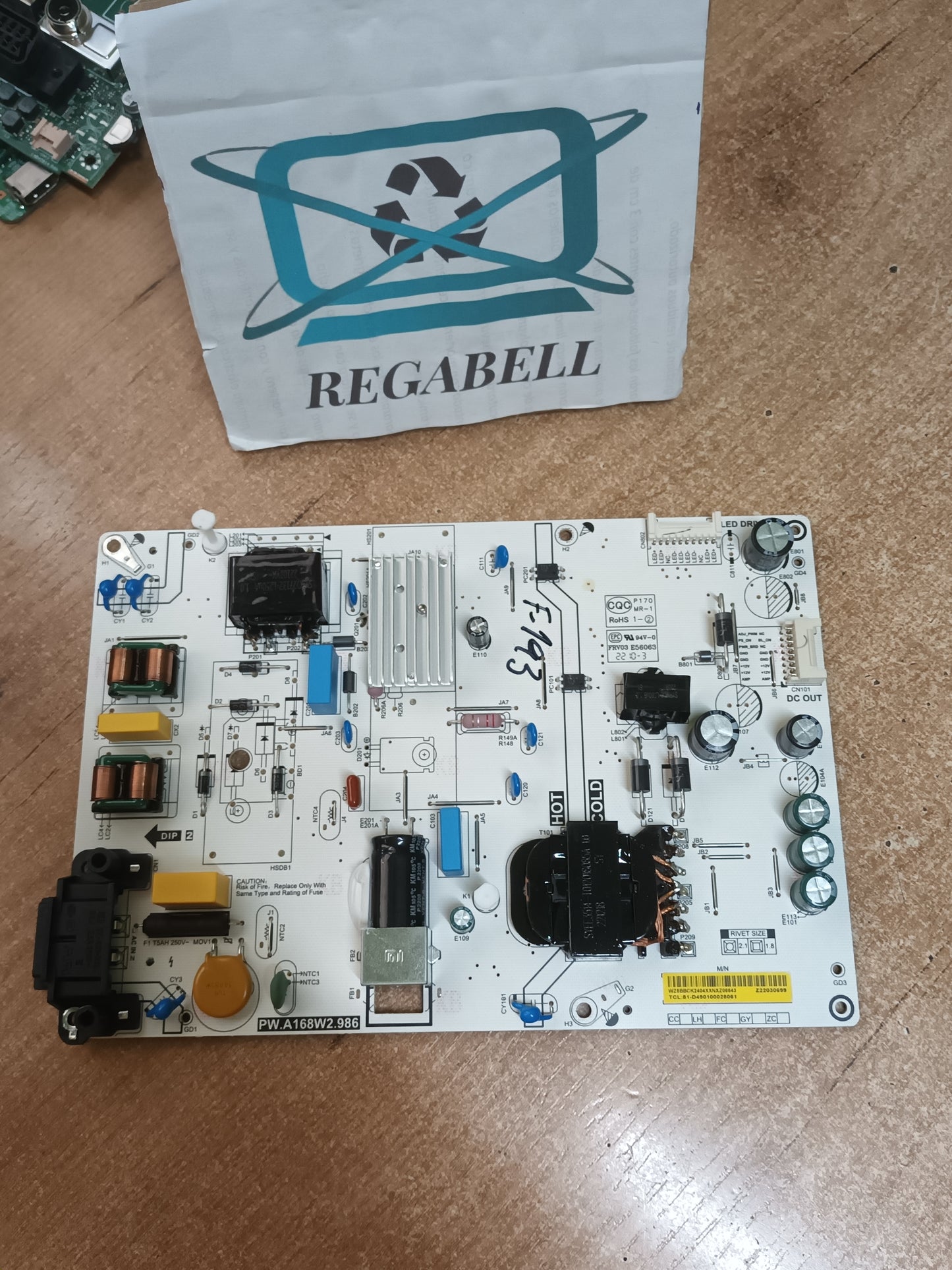 PW.A168W2.986, de XIAOMI TV L55M7-EAEU, NUEVA