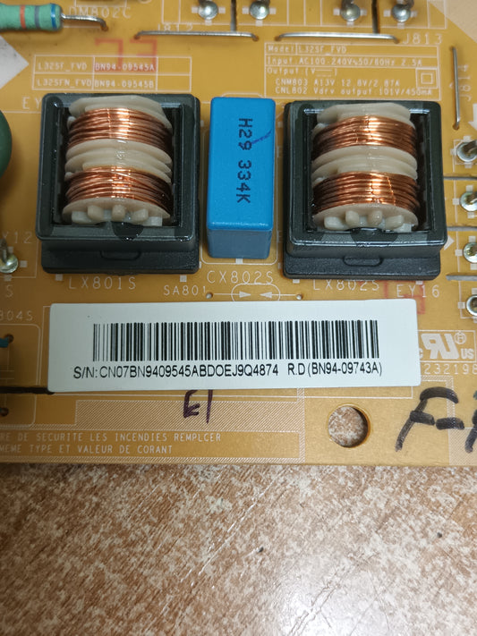 BN41-02446A, BN94-09545A, de tv Samsung UET32E310EW,