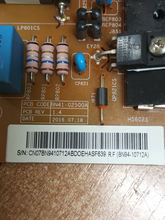 BN41-02500A, BN94-10712A, de TV Samsung UE55KU6000K