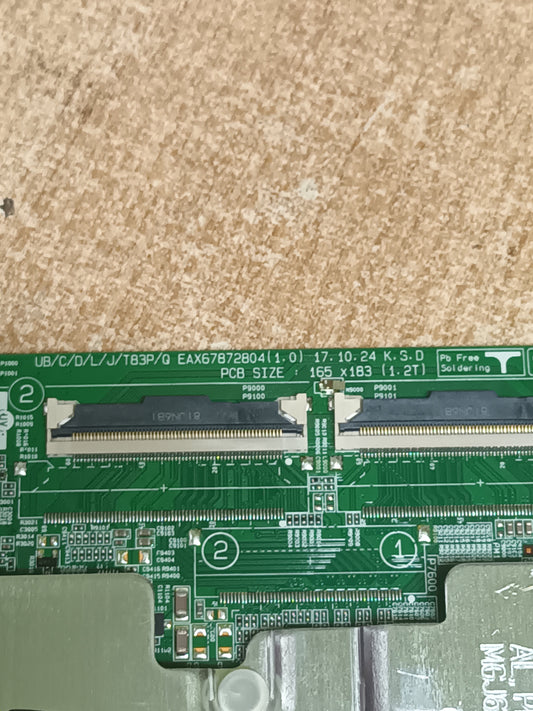 Placa main, EAX67872804(1.0), EBT65197103, de tv LG43UK6950PLB
